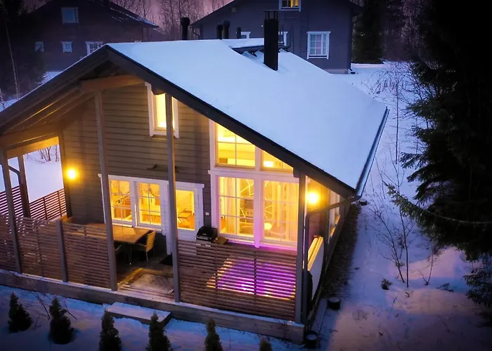 Huvilla - 6+2 Henkiloelle, Himos Areenan Alue, 80m²